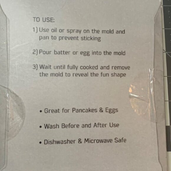 NWT Star Wars Silicone Breakfast Molds - Picture 4 of 5